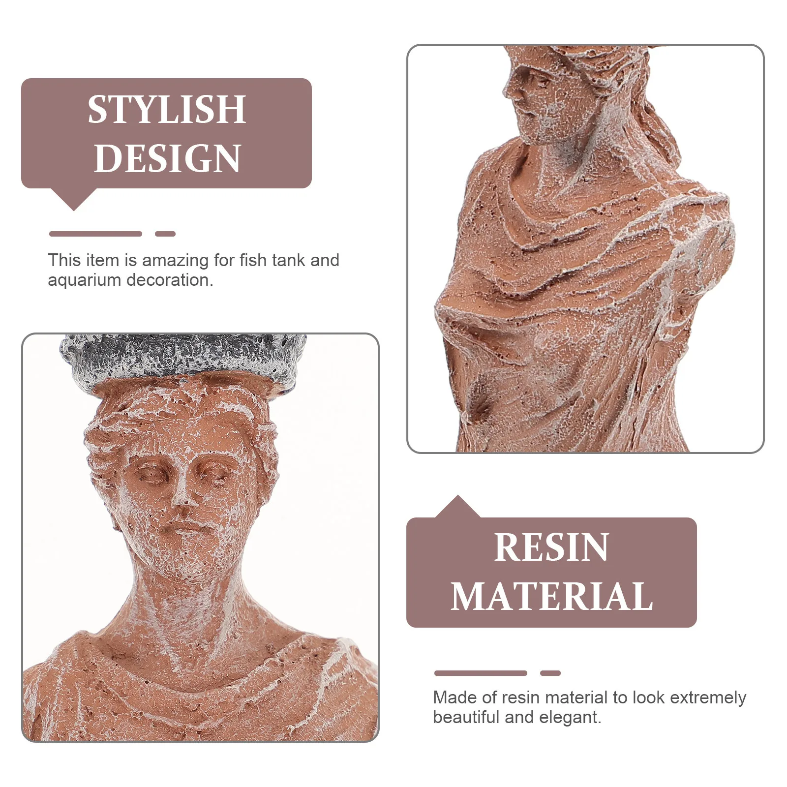 

1Pcs Skull Head Aquarium Decoration Unique Color Fish Tank Ornament Fresh Saltwater Landscape Decor Fish Tank Decor