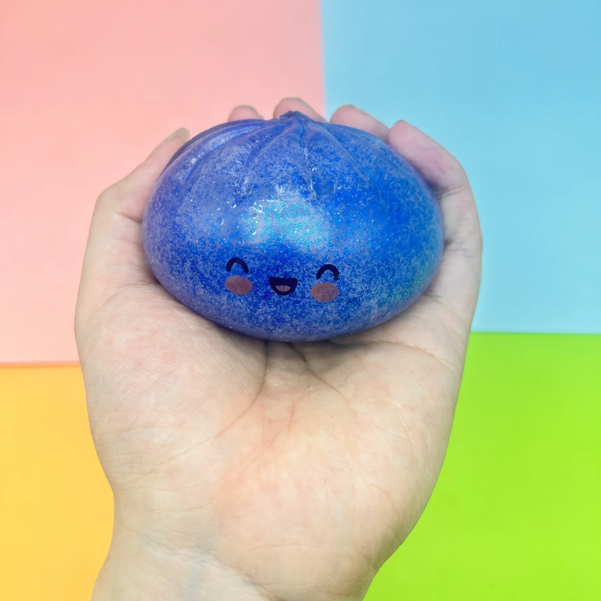 Squishy Dumpling Mystery Dumpling Squishies Handgemaakte drukverlichtende ballen Paasmandvullers Dumplings Squishy