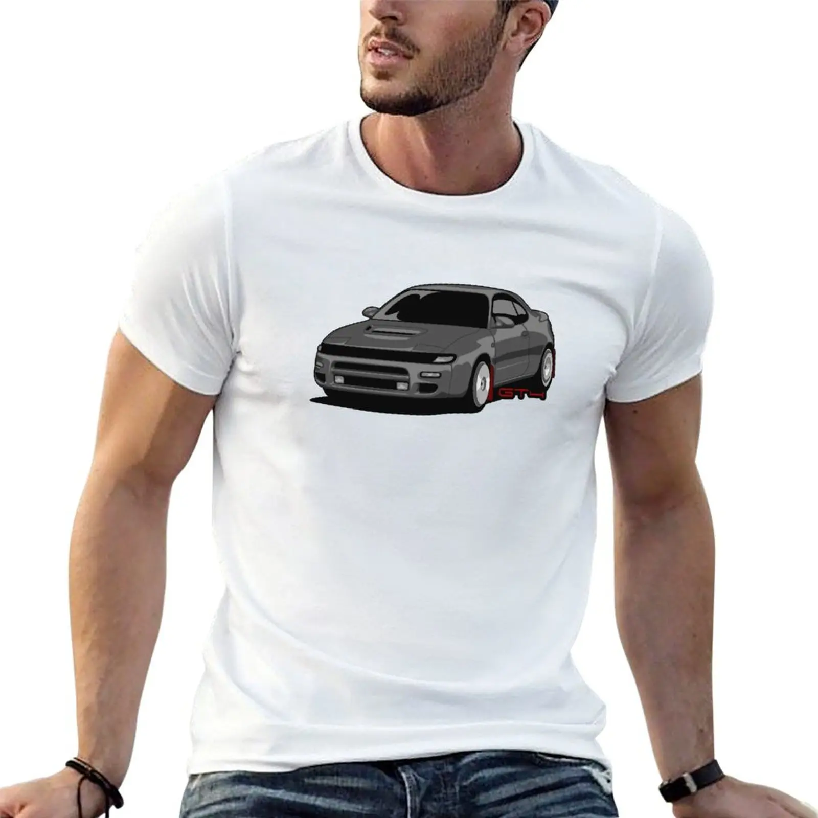 

Four t Celica GT cotton t shirts T-Shirt for man man cotton shirt JDM