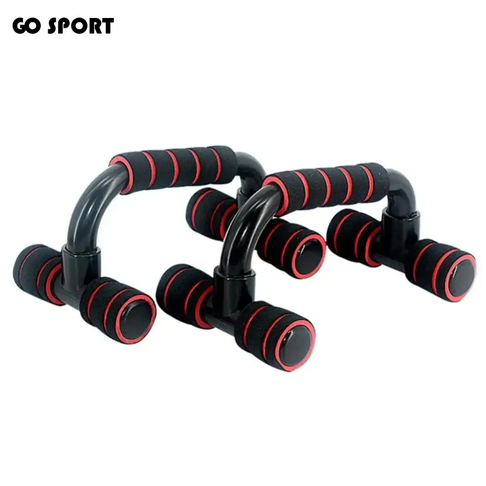 

1 Pair of Gymnasium Exercise Non-slip Push-up Stand Strong H-shaped Pushup Bars Stable Durable Push-up Support Muscle Training