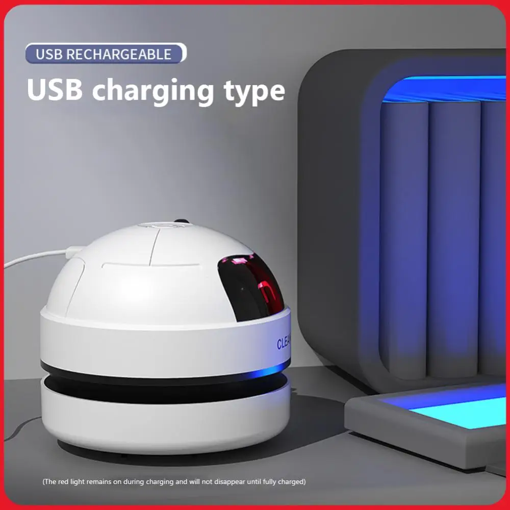 

Беспроводной портативный ручной пылесос 500 мАч с USB-зарядкой и съемной насадкой для дома, офиса и клавиатуры