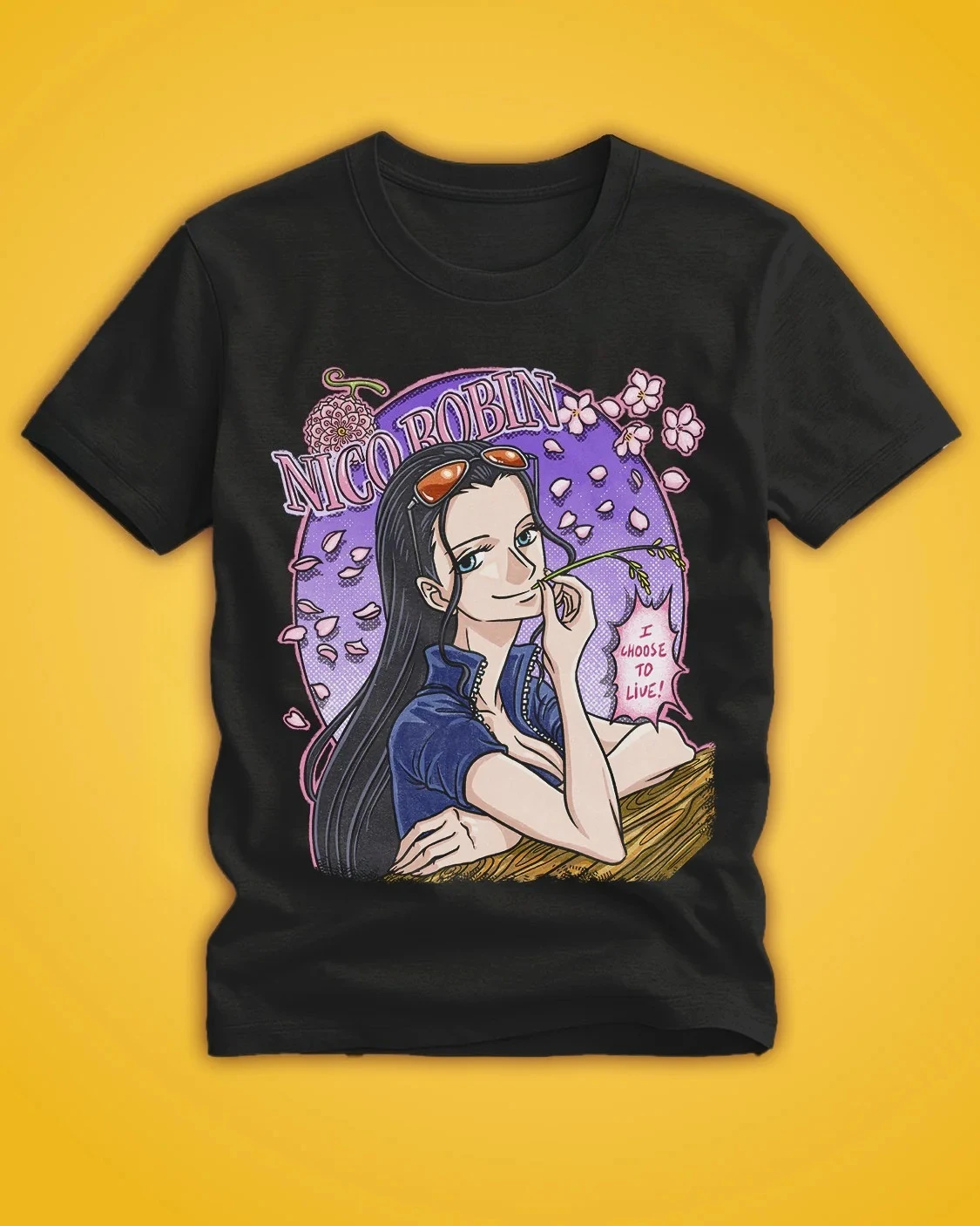 

Летняя детская футболка унисекс 2026 с принтом аниме Нико Робин, свободного кроя, с коротким рукавом, из чистого хлопка, в стиле Y2K, повседневная, свободная, унисекс
