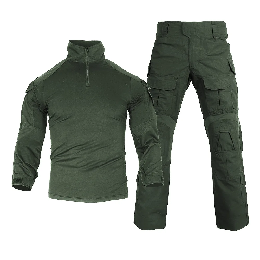 New Men G3 Outdoor Tactical Uniform Paintball Hunting Suit Combat Cam Shirts Cargo Pants Cloth