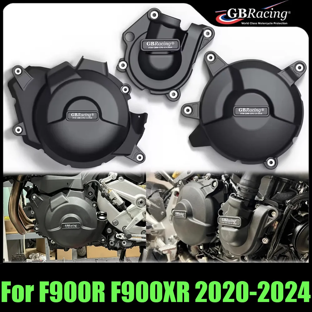 

Для F900R F900XR 2020 2021 2022 2023 2024 комплекты крышек двигателя мотоцикла, защита капота, крышка двигателя