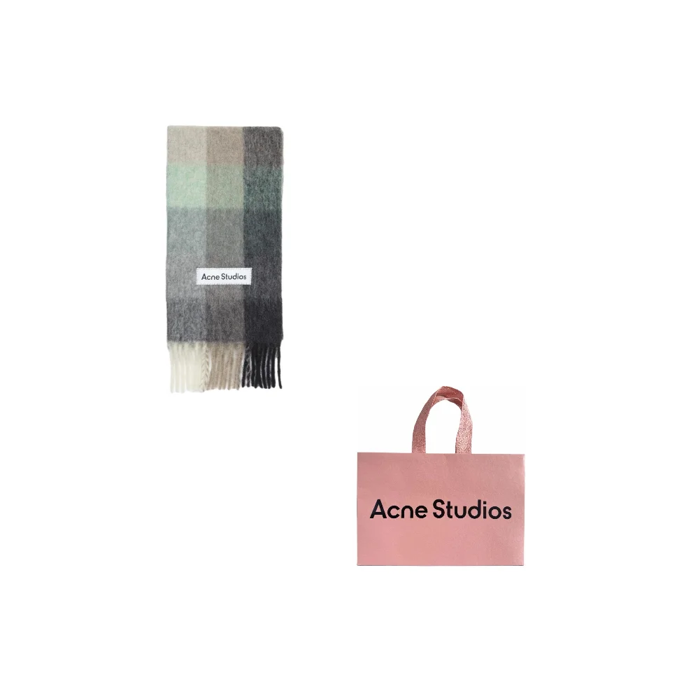 Immagine 3: Sciarpa Multi Check Acne Studios CA0084-BO8