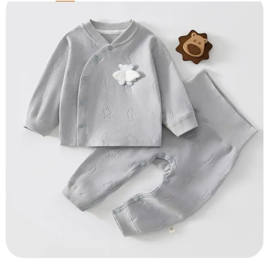 Children's wear and fleece sports two-piece set