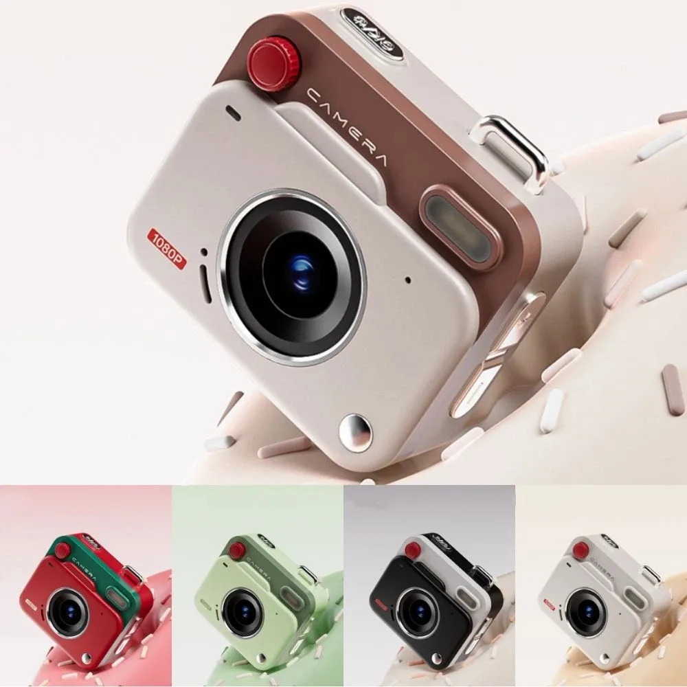 1080P High Definition Mini Digital Camera Compact High Pixel Retro Camera Portable Easy To Carry CCD Camera Student