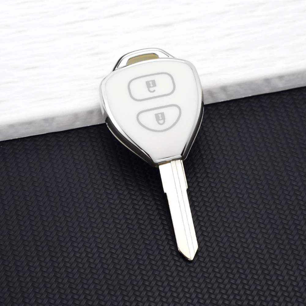 TPU Remote Car Key Case Cover for Toyota Camry 2007 2008 2009 2010 Avalon Corolla Matrix RAV4 Venza Yaris Auto Shell Fob