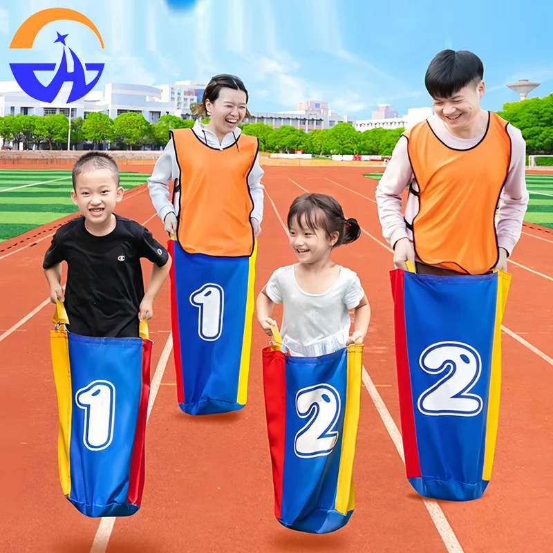 Sacs de saut kangourou pour sports de plein air pour enfants et adultes, jouets d'interaction parent-enfant à l'école