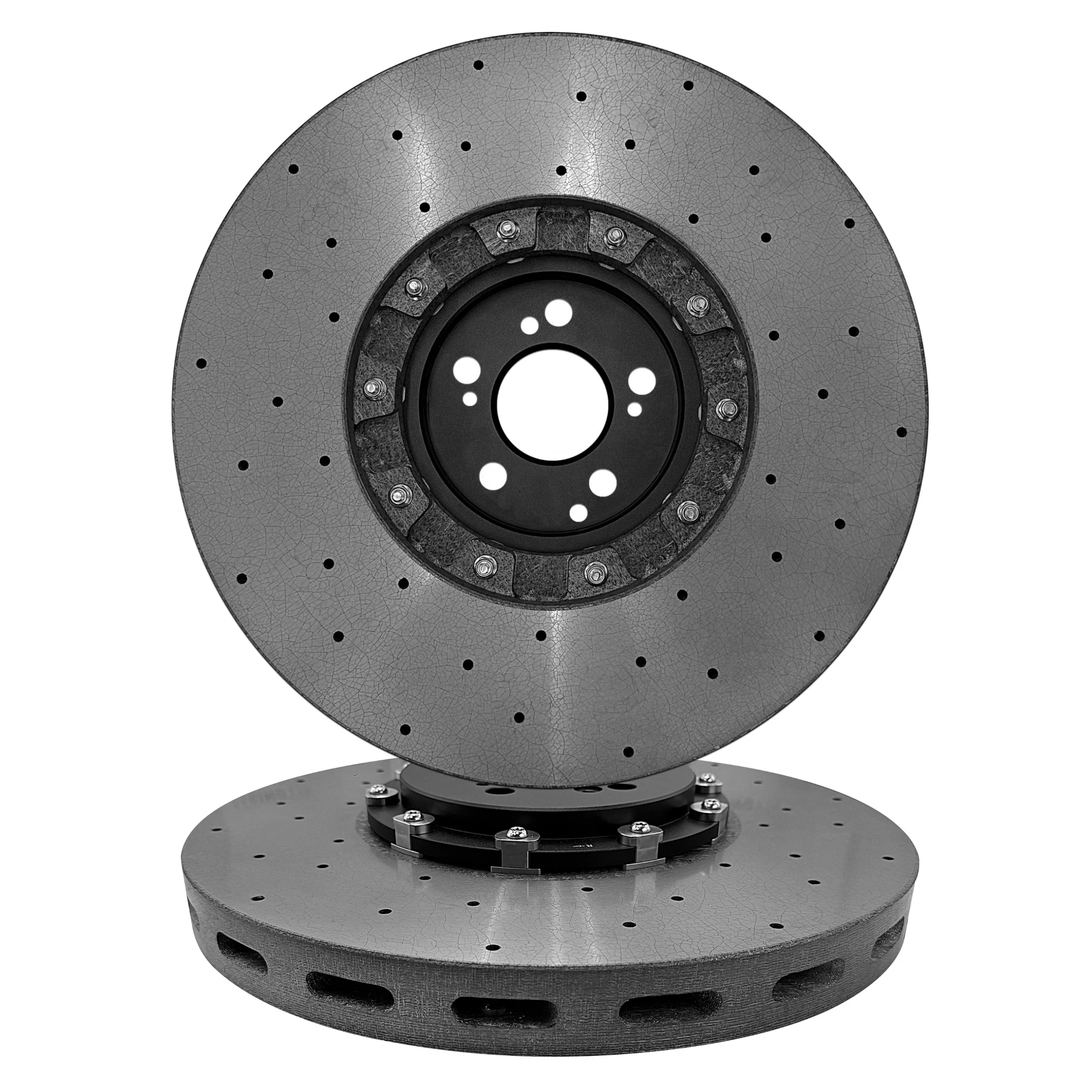 A2314211512 A2314211612 402MM 39MM Drill Break Disk Carbon Ceramic Brake Disc Rotors For Mercedes BenzAMG W222 W217 S63 S65