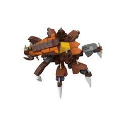 Gobricks MOC Zerg Lurker Bricks Model StarCraft Figures Zerg Lurker Hero Buiilding Blocks Set Educational Toys For Gift