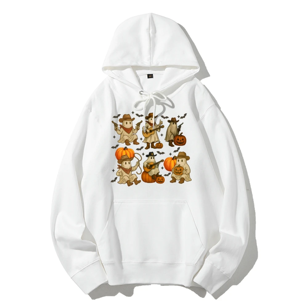 Bluza z grafiką Halloween Strachy na Wróble Nadruk Bluza Świąteczna Jesień Codzienne Ubrania Modny Wzór Świąteczny Zabawny Styl Y2k Zabawny Styl