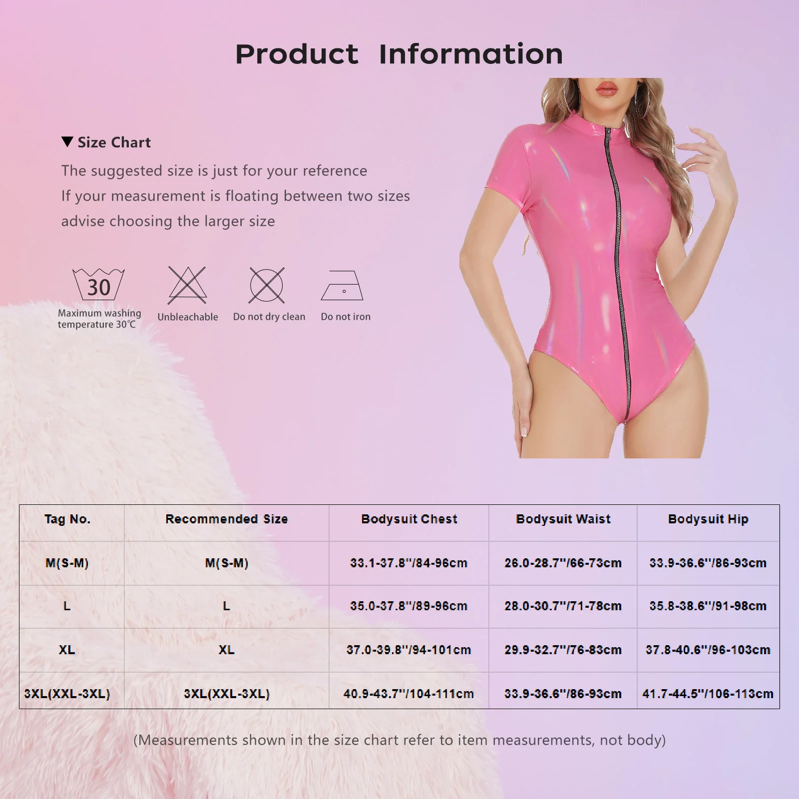 Women Patent Leather Bodysuit Wet Look Lingerie Costume Bunny Lady Costume Short Sleeve Bodysuit Fun Underwear Club Wear