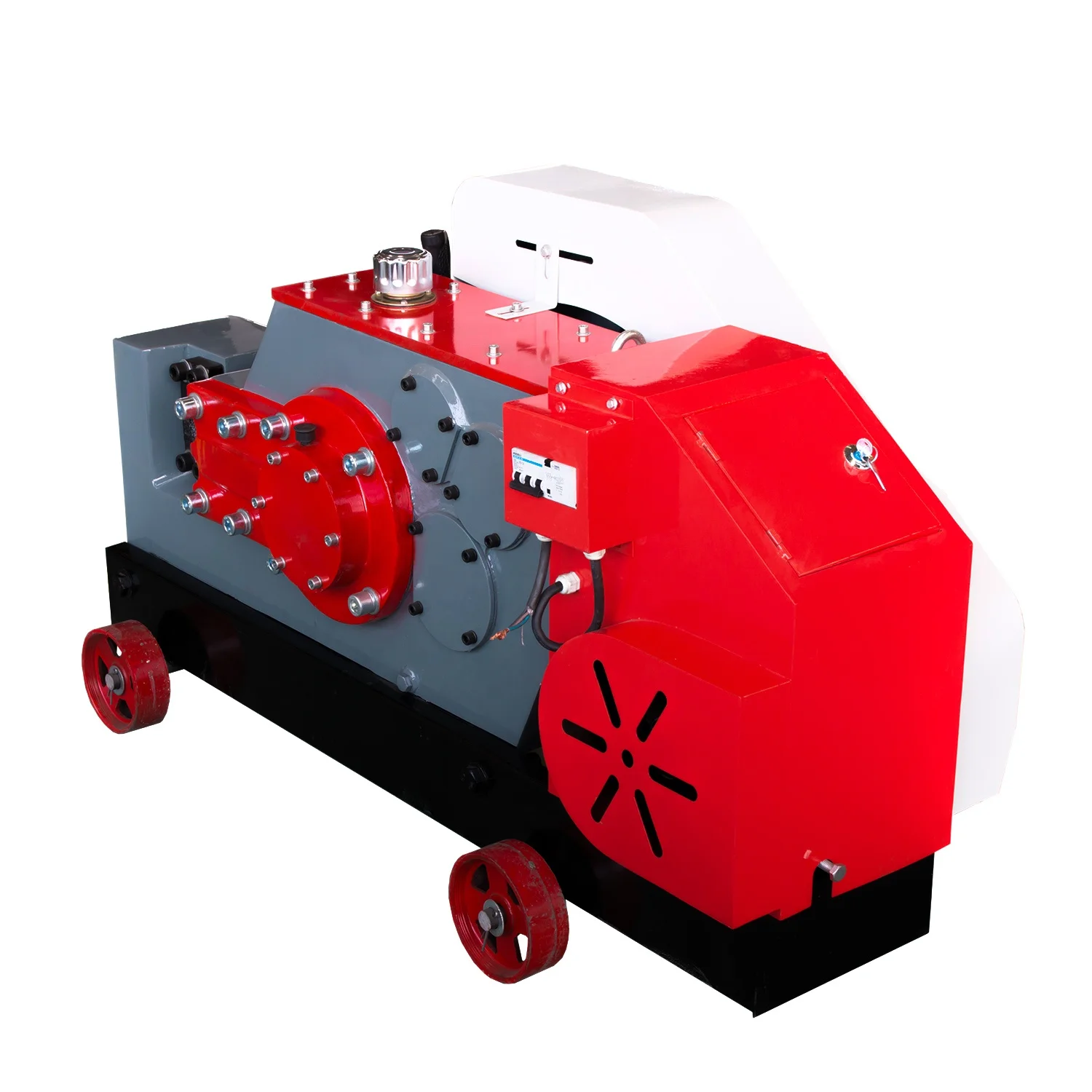 آلة قطع القضبان المعدنية GQ50 ذات الطراز الجديد مع براغي متينة مقاومة للاهتراء وعالية القوة لبناء البناء