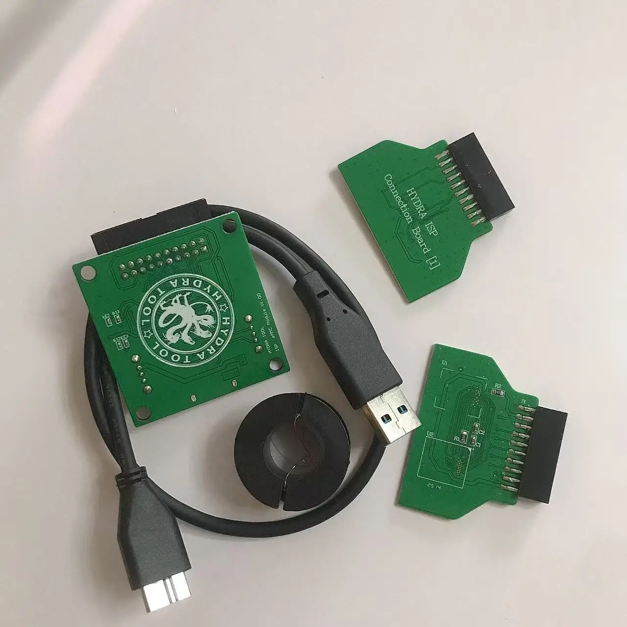 Hydraulic Hydra Dongle Tool and EMMC ISP Adapters, BGA153,BGA169,BGA221,BGA162, EMMC Break Out Board Tool, Softwares, New