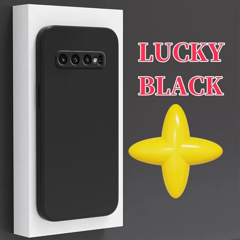 Edle Mode Einfarbig Stoßfest Schützende Flüssigkeit Silikon Telefon Fall Für Samsung Galaxy S10 plus / S10 / S10E
