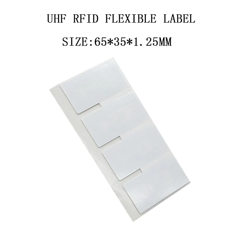 Customizable Waterproof Adhesive Labels RFID Adhesive Labels Anti-Metal Tag Flexible RFID Tag