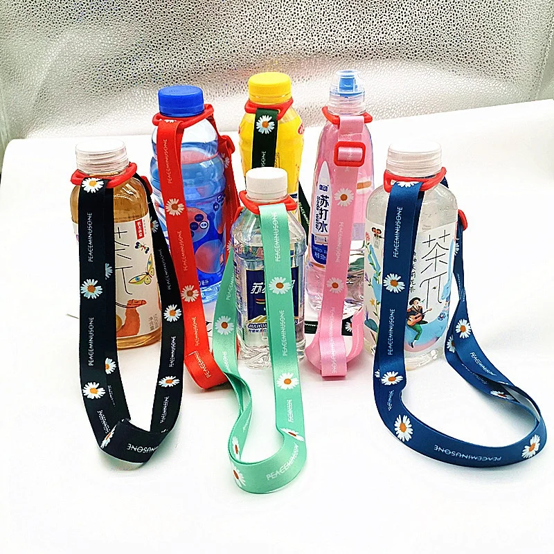 1 PCS Convenient Sport Outdoor Water Cup Strap Buckle Multifunctional Mineral Water Bottle Drink Bottle Strap Lanyard Backwater