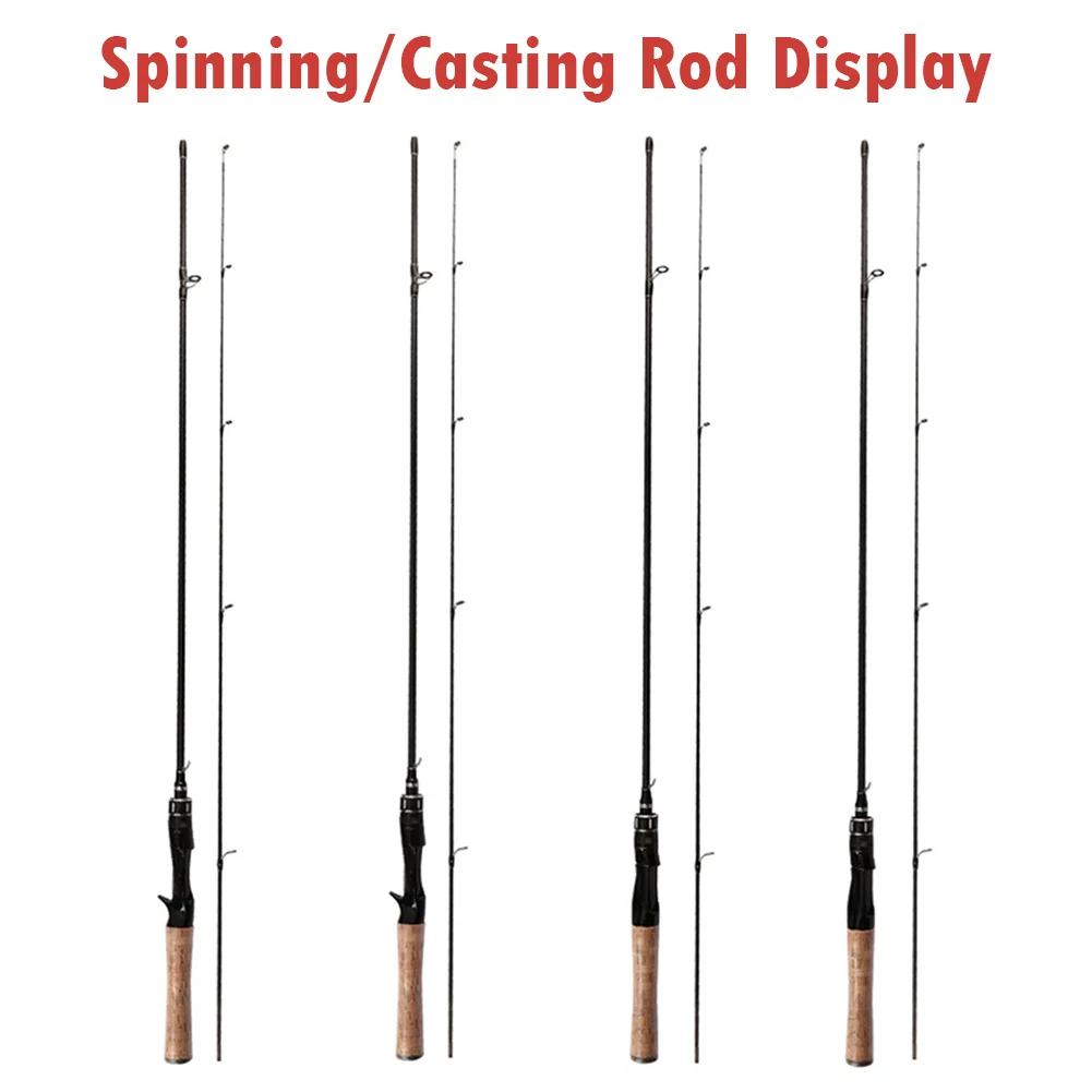 1.65m/1.8m Carbon Spun Cast Rod UL Power Spinning Fishing Rod Carbon Fiber Bait Rod 2 Sections Lightweight Fishing Rod 1.65m/1.8m Carbon Spun Cast Rod UL Power Spinning Fishing Rod Carbon Fiber Bait Rod 2 Sections Lightweight Fishing Rod