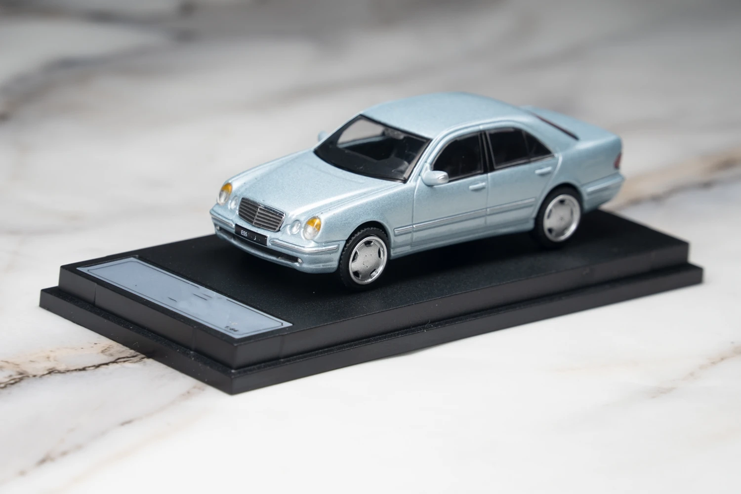 Shadow 1:64 E55 W210 modelo de coche fundido a presión edición limitada pasatiempos coleccionables juguetes regalos