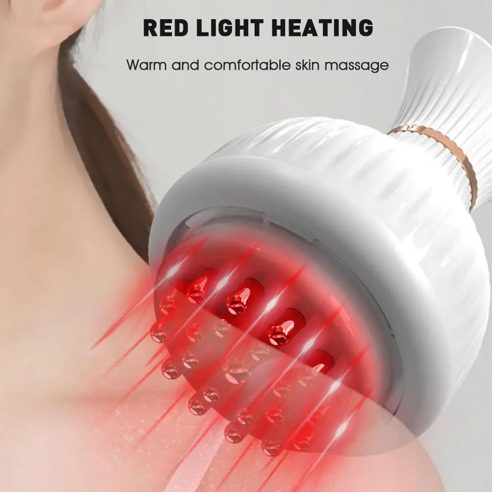 

Electric Meridian Brush Body Massager Slimming Tool Microcurrent Hot Scraping Fat Burning Massage Equipment Health Care Tool HOT