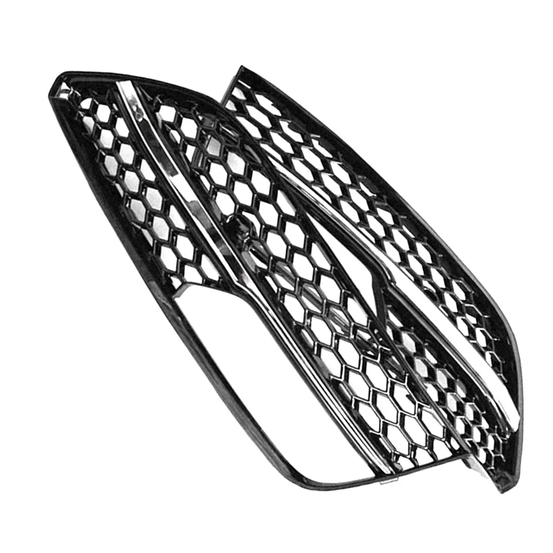 

Honeycomb Mesh Style Front Bumper Fog Lamp Cover Grills Fog Light Grille For A3 Hatchback 2013-2016-X59A