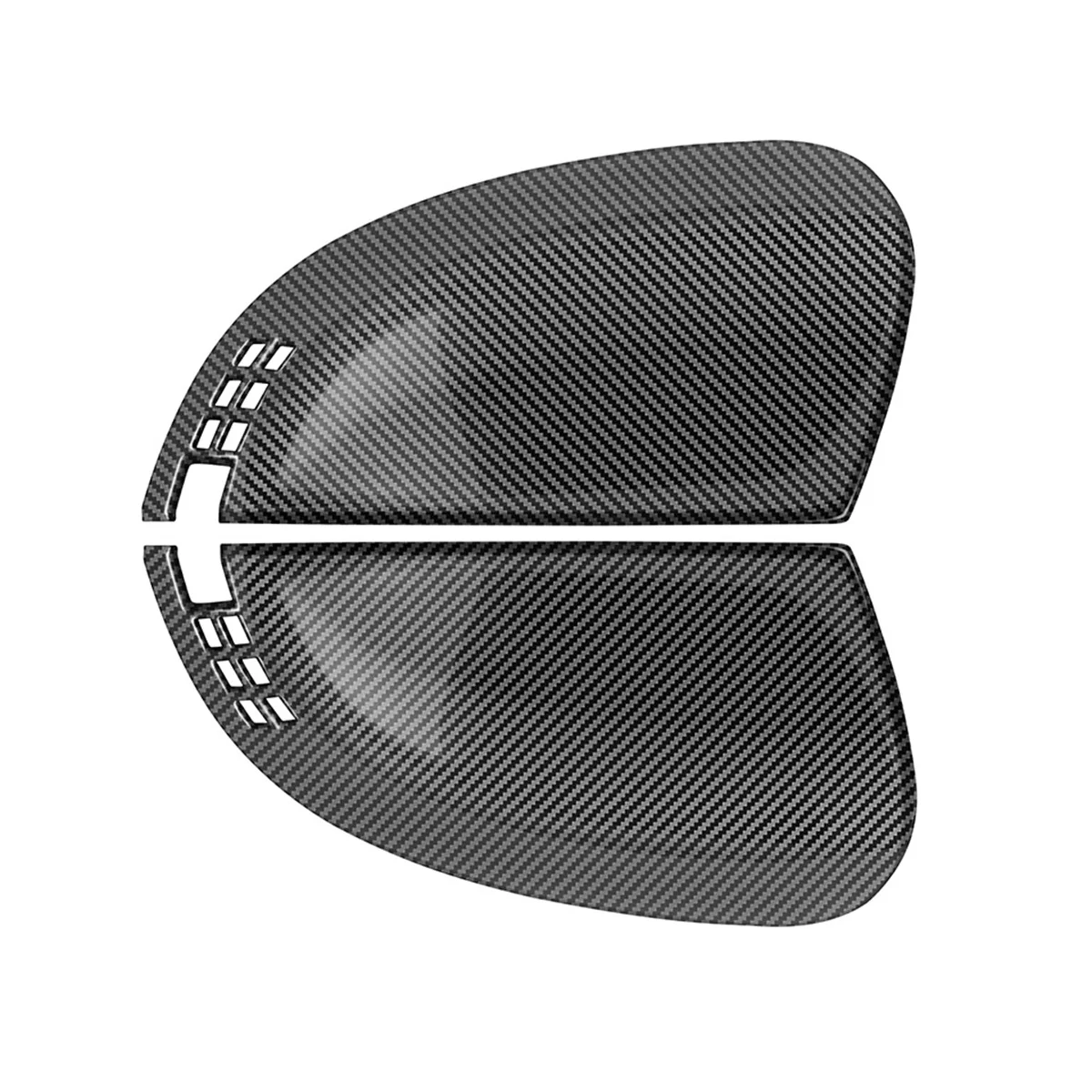 Carbon Fiber Rearview Mirror Frame Lens Cover Rear View Mirror Shell Reverse Cap for Hyundai IONIQ 6 2022-2023