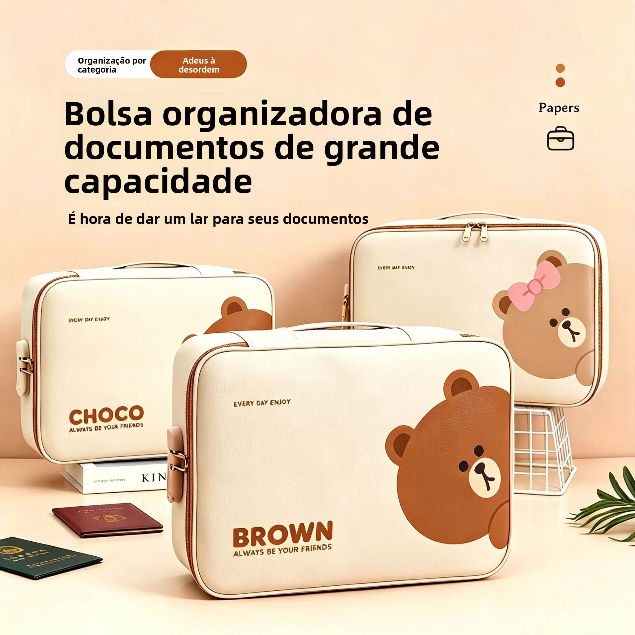 travel-document-storage-bag-integrated-card-holder-family-file-storage-box-passport-wallet-dual-sided-use-organizer