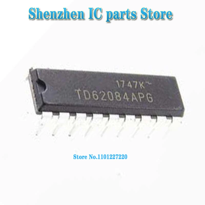 10pcs/lot  TD62084AP TD62084 TD62084APG DIP18 In Stock