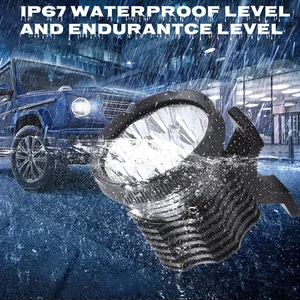 LED -Motorrad -Leuchtturm für Motorrad -Nebelscheinwerfer Hilfsmoto -Scheinwerfer Blinker Alto, hohe, lange Reichweite, 12 Chips 10 Hauptverkauf Farol XJ6 - №10