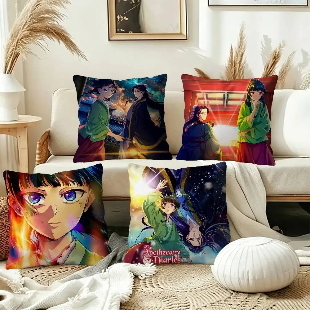 Anime The Apothecary Diaries Lucky Dragon pillow cover sofa cushion cover home room decoration children gift