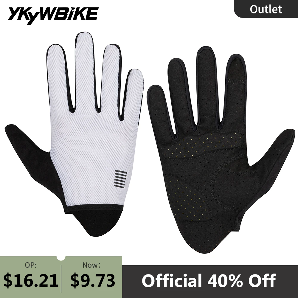 YKYWBIKE-guantes de ciclismo con dedos completos, manoplas para montar en bicicleta XRD, absorbentes de golpes, para bicicleta de montaña y carretera, para deportes al aire libre