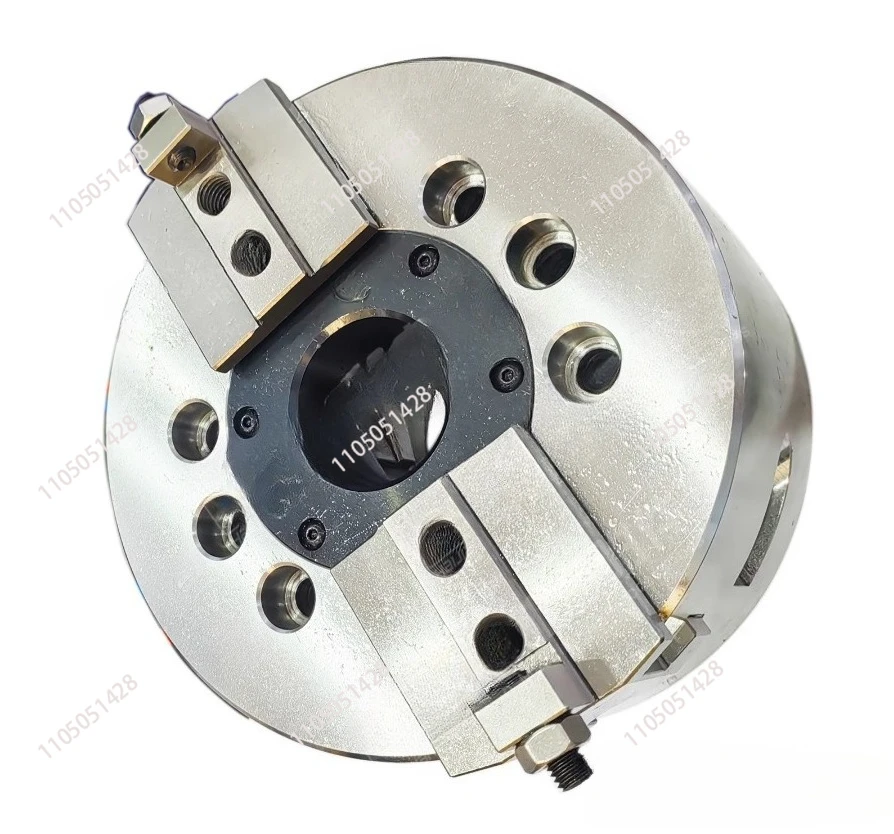 Hollow two jaw centering clamp/self centering large stroke two jaw/wide jaw/flat jaw hydraulic chuck/irregular workpiece