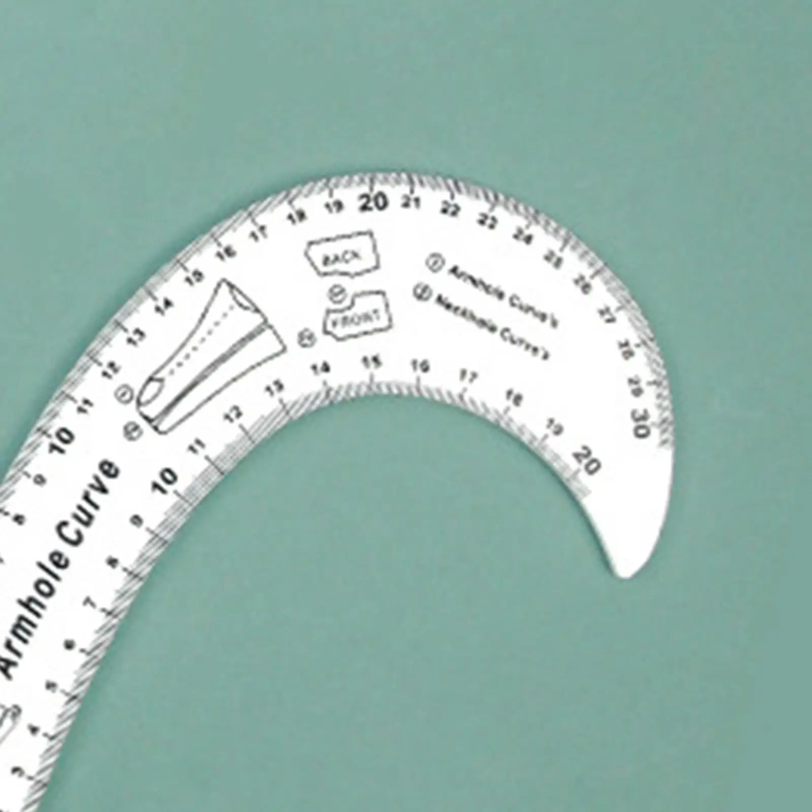 French Curve Ruler Dressmaking Acrylic Dress Curve Rulers Tailors Ruler Measure Clothing DIY