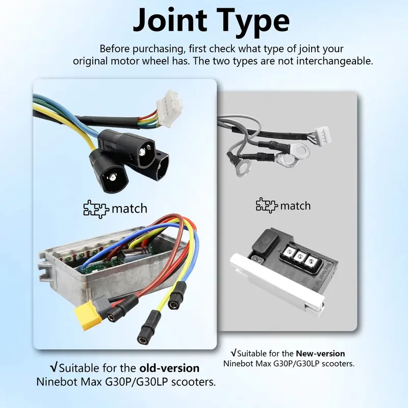 350W 500W Electric Scooter Motor 10 Inch Pneumatic Tires Rear Wheel Brushless Hub for Max G30 Solid Tire Replacement Parts 10