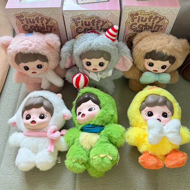 

Original Zoraa Plush Velvet Pendant Doll Limited Edition Hipster Surprise Unbox Designer Keychain Charm Cure Gift Collection