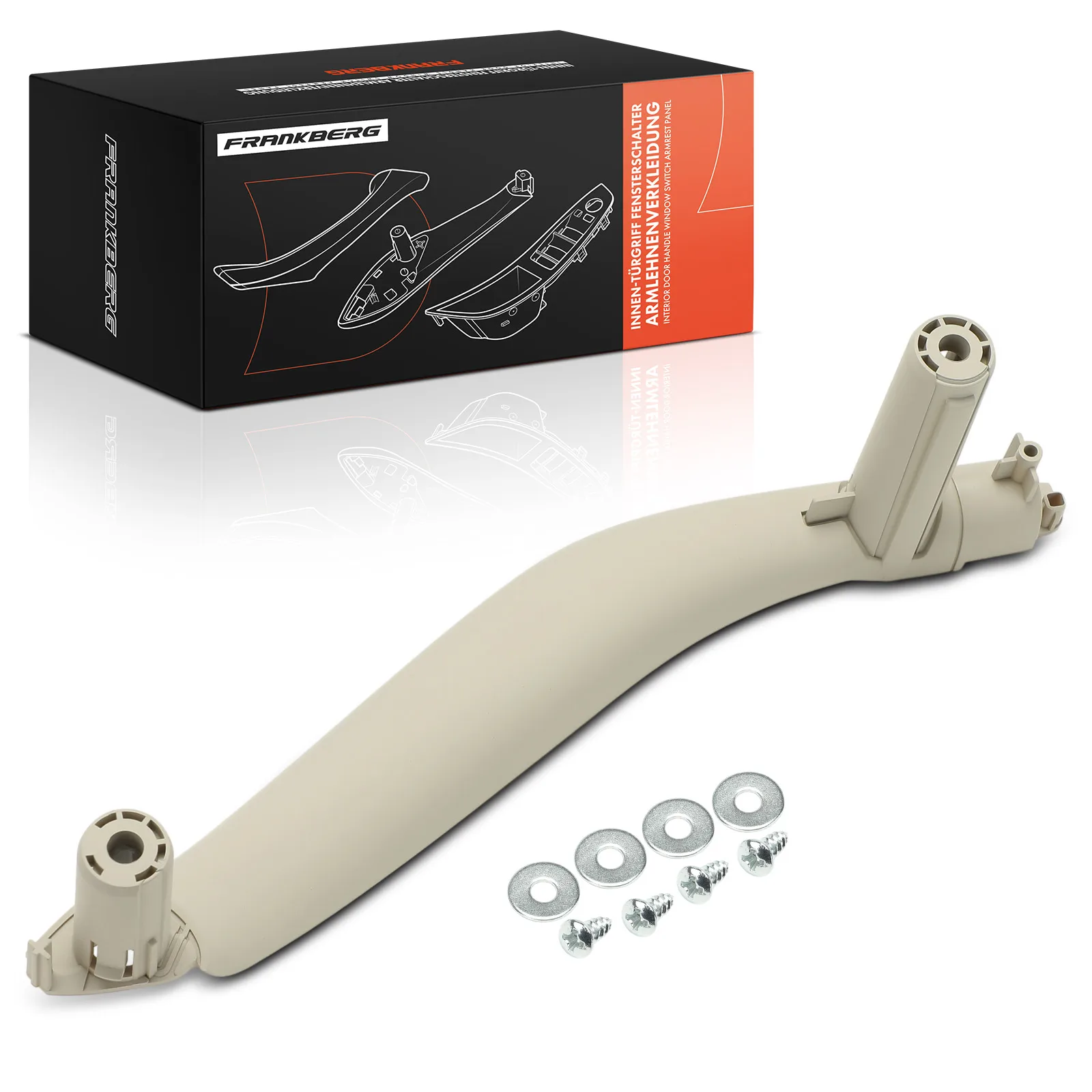 Frankberg 1x Deurgreep Interieur Rechts voor BMW X5 F15 F85 X6 F16 F86 xDrive 51417345334