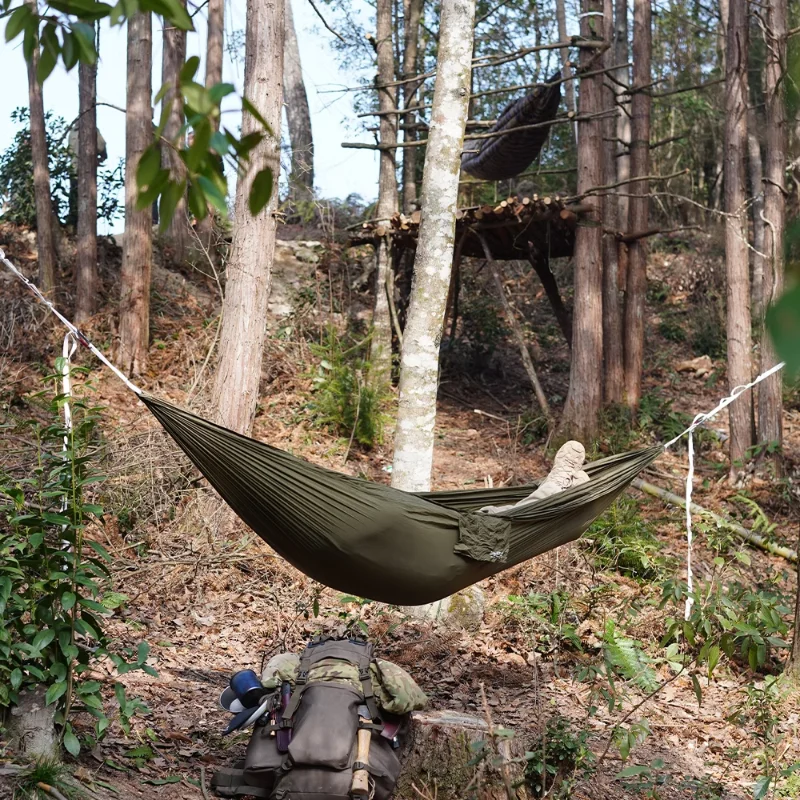 

335G lightweight hammock with baby good things outdoor camping swing anti-rollover