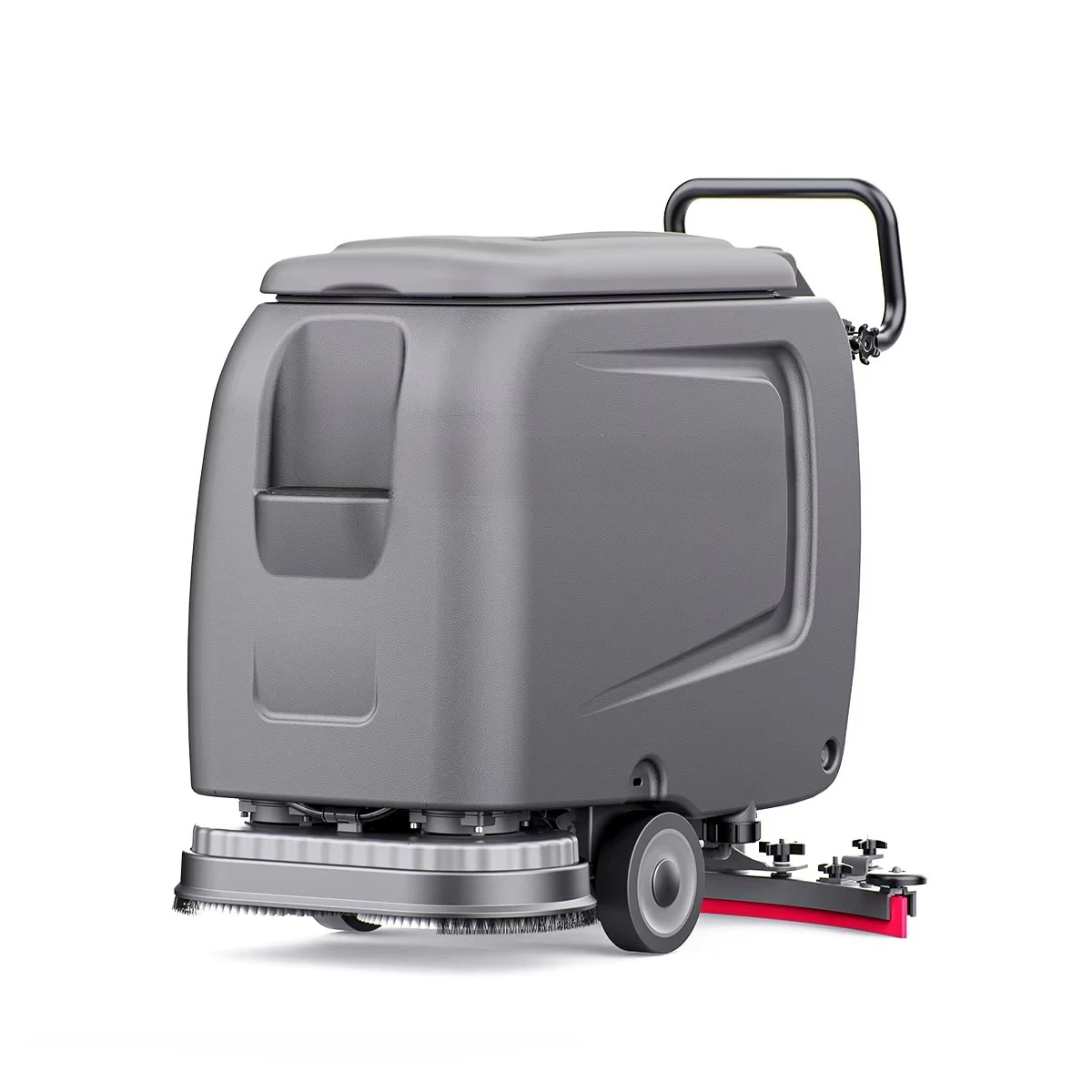 ماكينة تنظيف الأرضيات للحصان ARES510 بسعر منخفض، فرشاة مزدوجة، غسالة أرضية تعمل بالدفع اليدوي #3