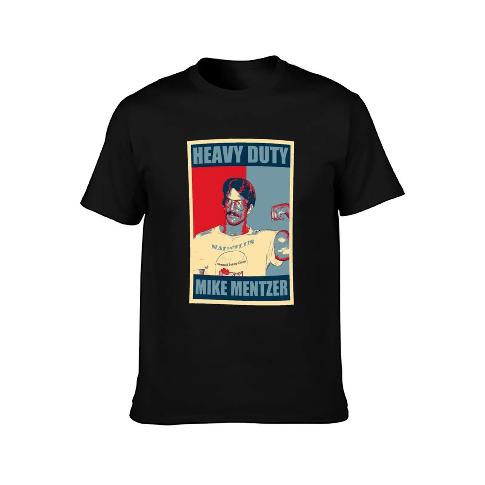 Mike Mentzer - Heavy Duty Hope T-Shirt Summer Casual Cotton Tee Oversized Streetwear Tops Vintage Graphic Print 100% Cotton