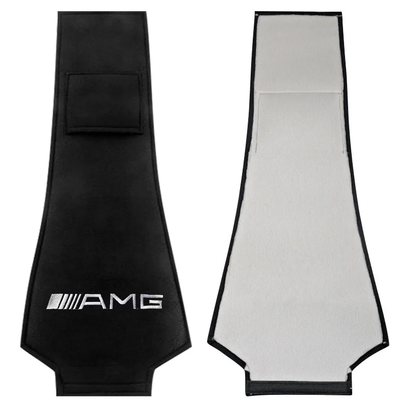 Car Headrest Cover Seat Head Pillow Neck Headrest Cover Car Stying For Mercedes Benz A B C R G Class AMG W211 W204 W210 W251