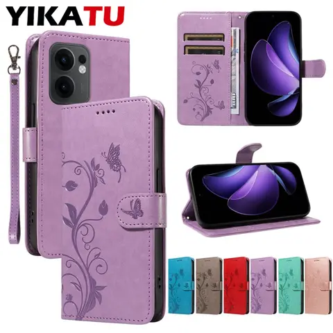Funda de cuero tipo billetera para teléfono con soporte para tarjetas OPPO Reno 13F 13 12F 12 11F 11 10 Pro 8T 5G 4G 8 Lite 7Z 7 6Z 5Z 5F 4Z 4F 4