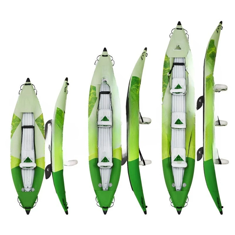 Canoa, kayak doble individual, triple kayak inflable para ocio familiar