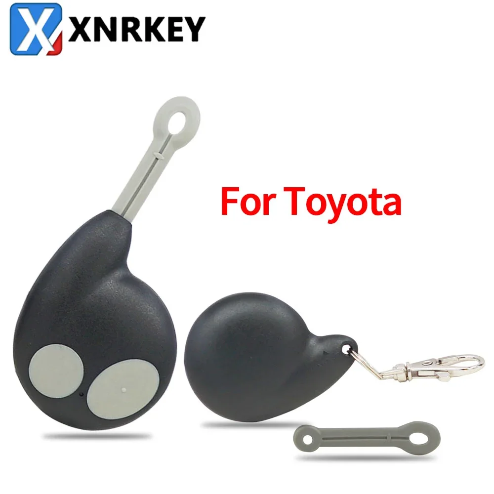 XRNKEY 2BT Smart Remote Control Car Key Shell Case Cover For Toyota Cobra Alarm 7777 1046 3193 For Honda Red/White Key Housing