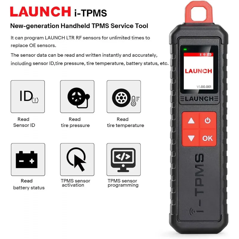 X431 ITPMS Tire Pressure Detector Handheld X-431 Sensor Activator Learning Programming Car Diagnosis Tool