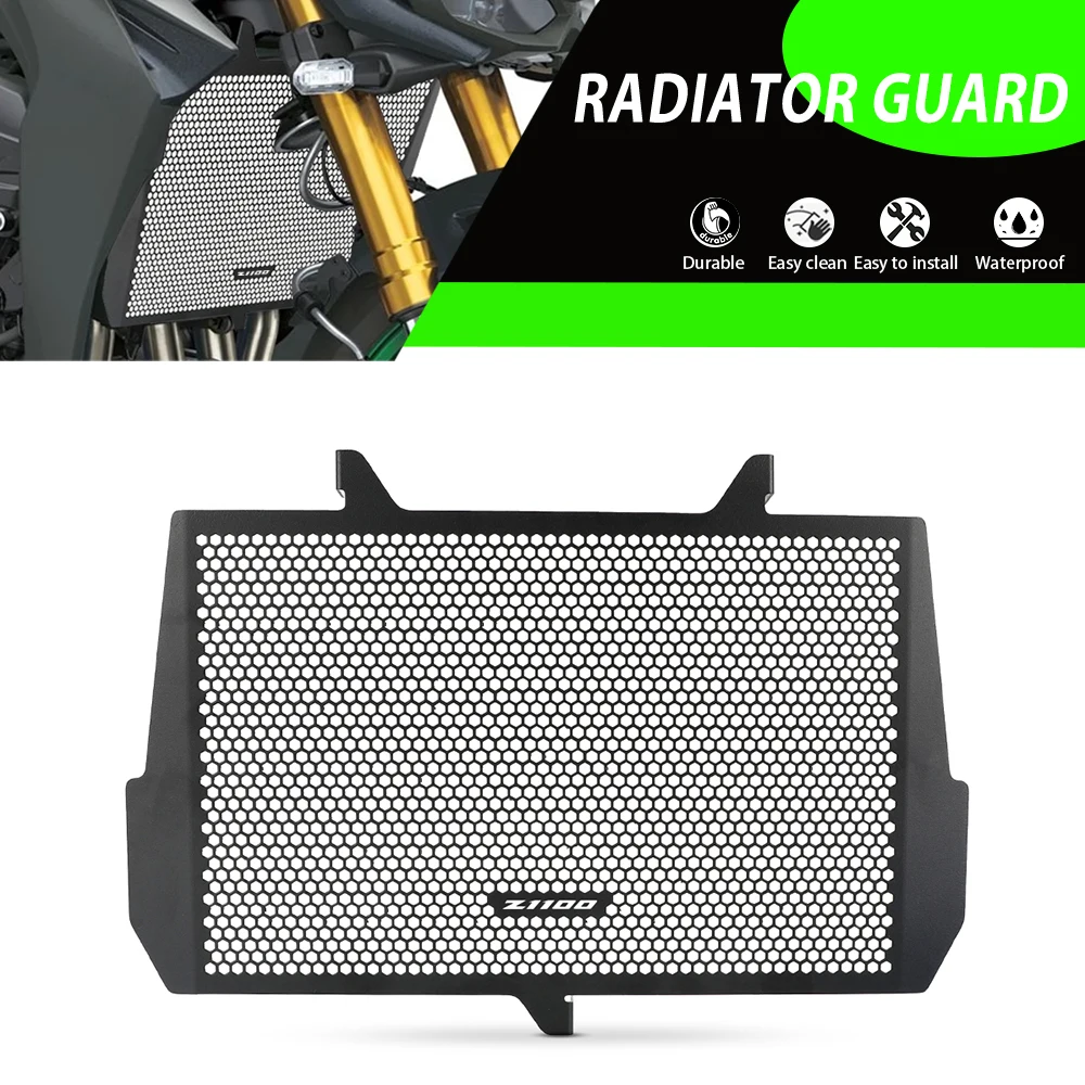 

Защитная решетка радиатора для мотоциклов Kawasaki Z1100, Ninja 1100SX, Versys 1100 (2025, 2026, 2027)