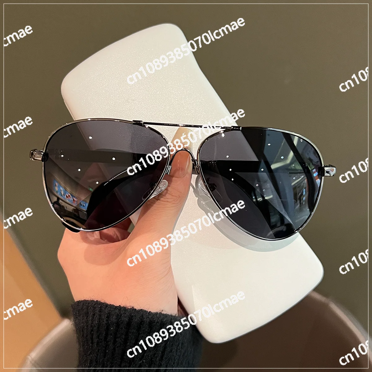 

Photosensitive Color Changing Sunglasses, Driving Toad Glasses, Pilot Sunglasses, Anti Glare