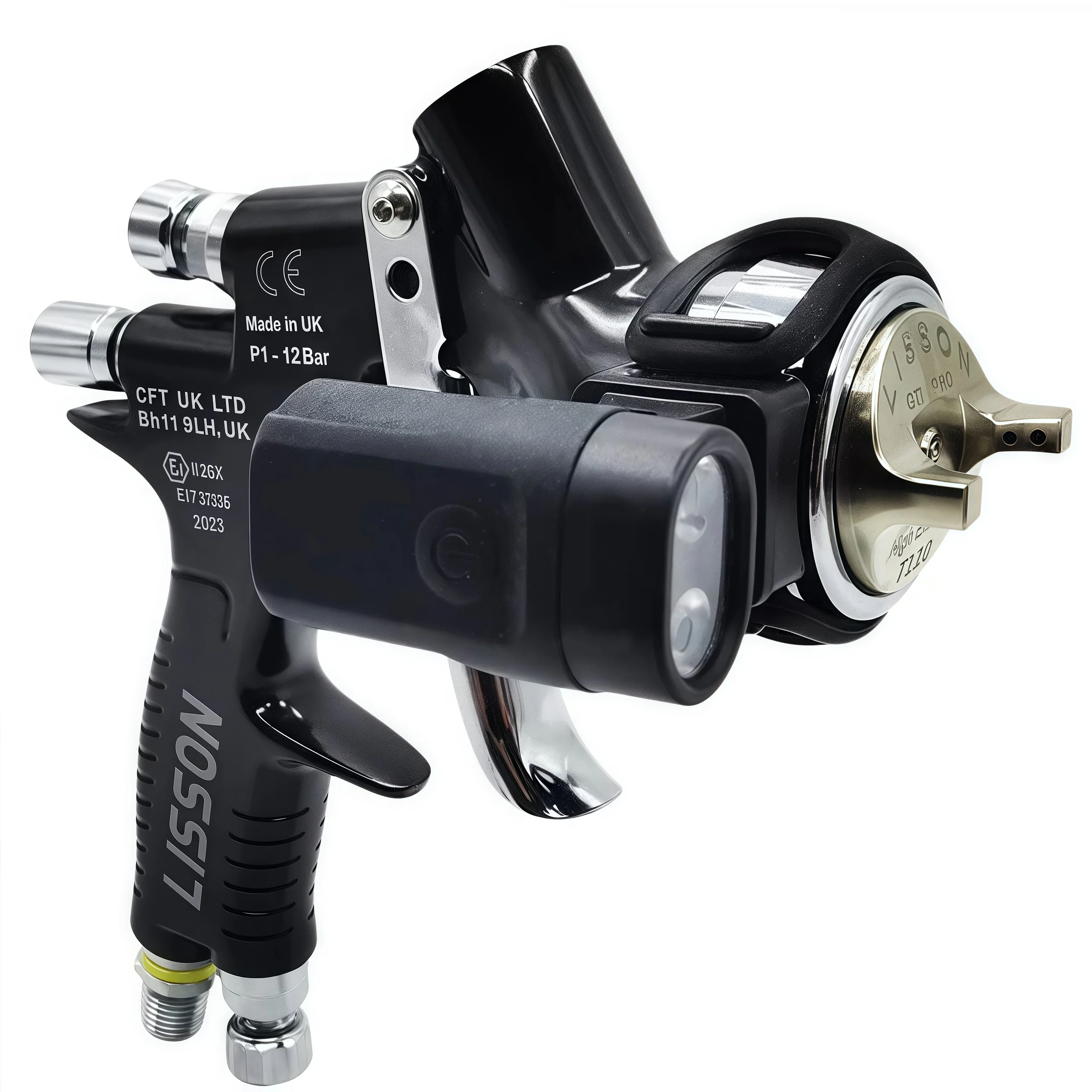 Upgrade Universal Spray Gun Light 2 Straps Airbrush Paint Fill Light Adjustable Lighting Power Professional Grade Painting Tool