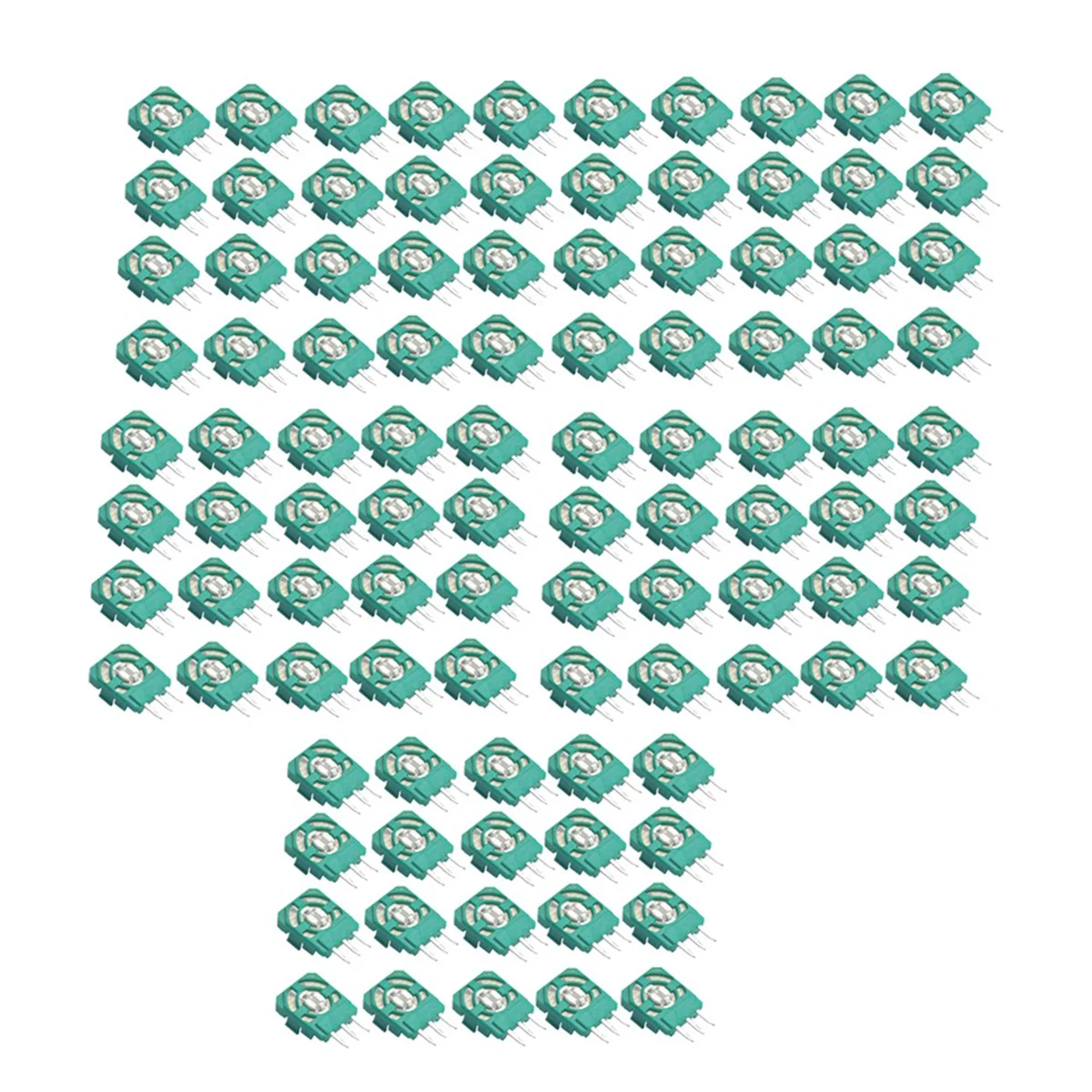 100PCS 3D Joystick Potentiometers Sensor Module voor PS4/XBOX ONE/Xbox Serie S Controllers 3D Thumbstick as Weerstanden