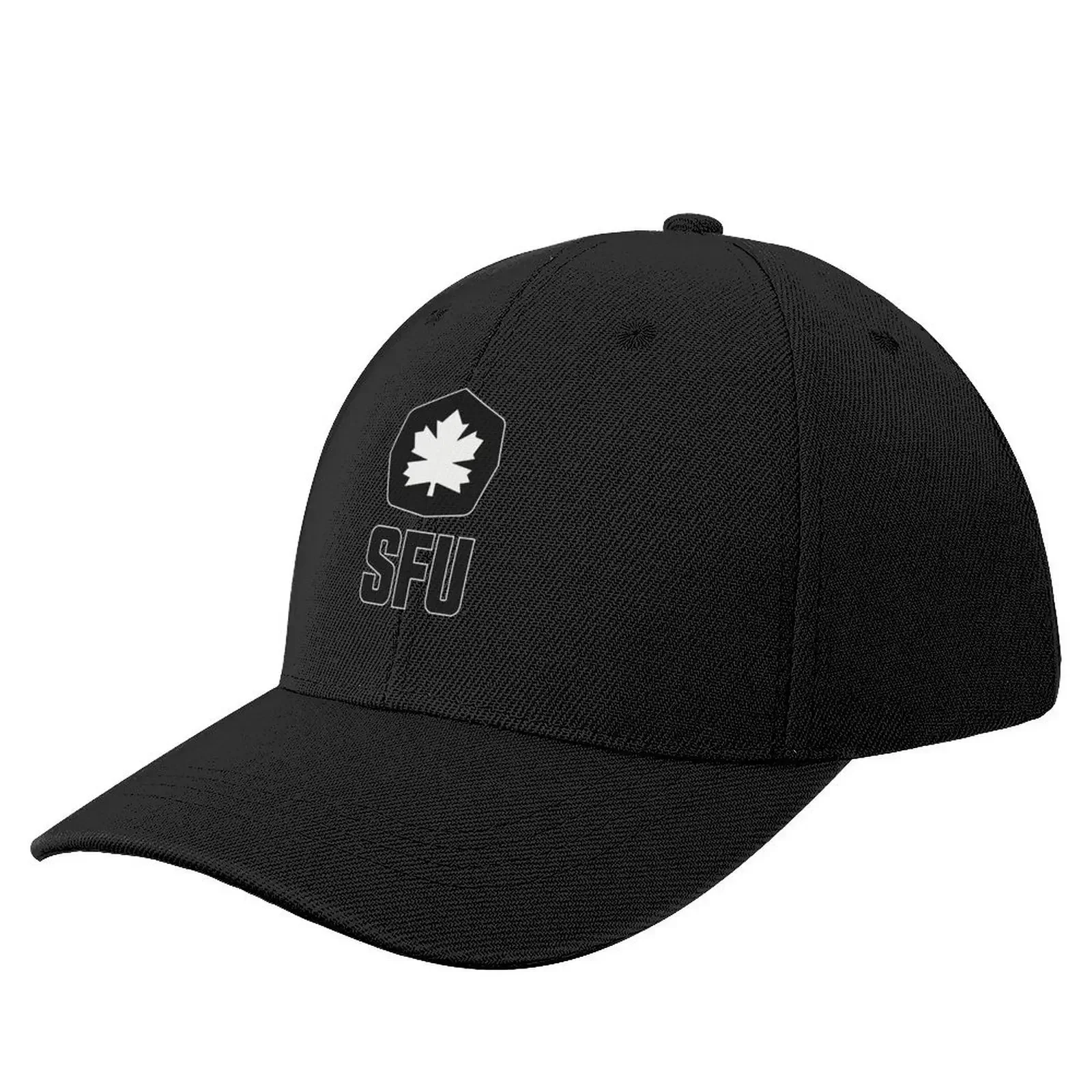 SFU athletics black white Baseball Cap funny hat black Trucker Cap Men Luxury Brand Women's